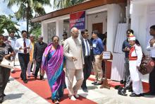 Visit of Ex-President of India Shri Ram Nath Kovind.