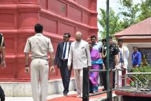 Visit of Ex-President of India Shri Ram Nath Kovind.